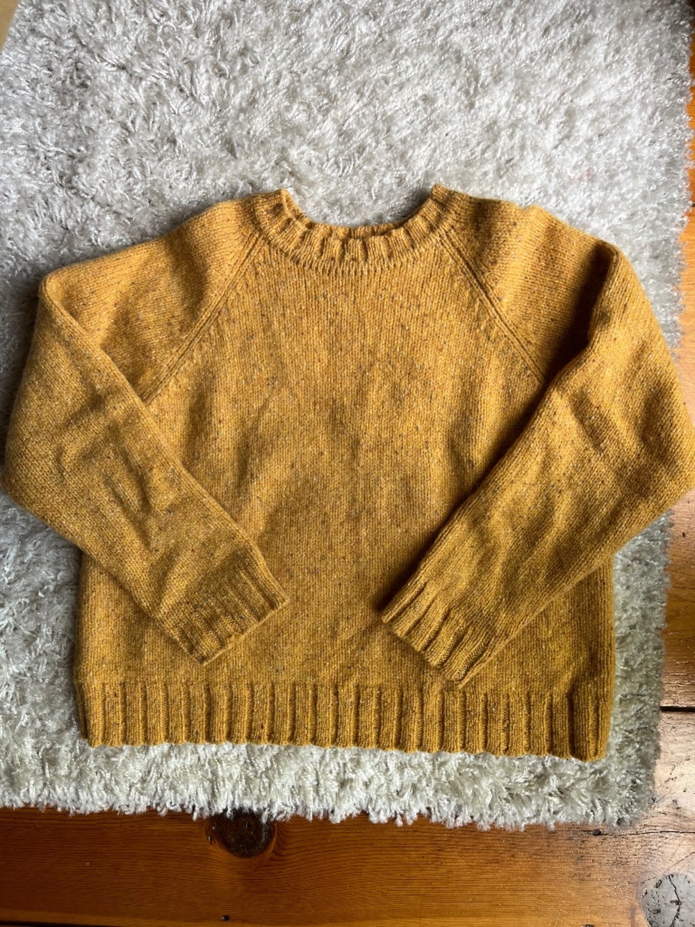 Abercrombie 100% Wool Crewneck Sweater, size L